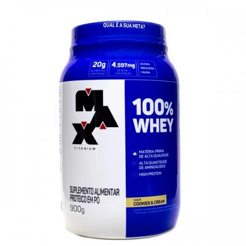 100% WHEY MAXTITANIUM - 900G